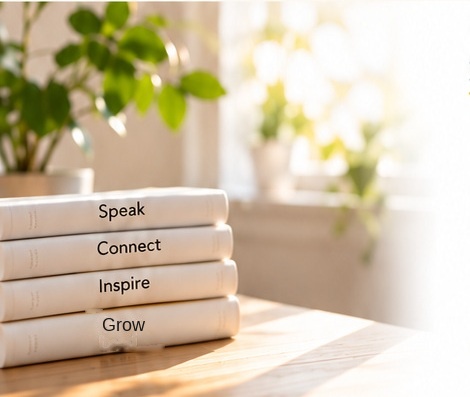 Speak Connect Inspire Grow の本